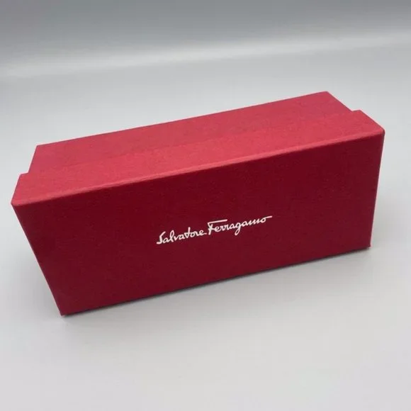 NEW Salvatore Ferragamo EMPTY Gift / Storage / Sunglass Case Box - Picture 3 of 3